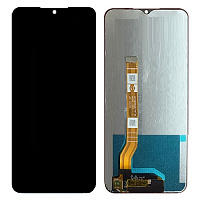 Дисплей для Oppo A17 / A17S / A17k / A57s в сборе с тачскрином черный