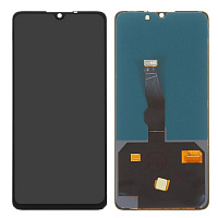 Дисплей для Huawei P30 в сборе с тачскрином черный (Oled)