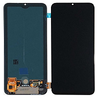 Дисплей для Xiaomi MI 10 Lite в сборе с тачскрином черный (Oled)