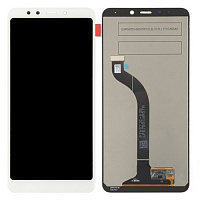 Дисплей для Xiaomi Redmi 5 в сборе с тачскрином белый