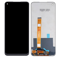 Дисплей для Realme Narzo 30 / 30 Pro / Realme 6 / 6S / 7 в сборе с тачскрином черный 