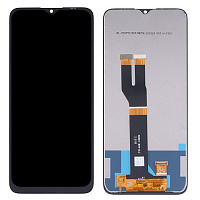 Дисплей для Nokia G21 в сборе с тачскрином черный