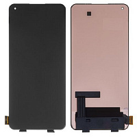 Дисплей для Xiaomi MI 11 Lite 5G в сборе с тачскрином черный (OLED)