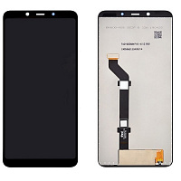 Дисплей для Nokia 3.1 Plus в сборе с тачскрином черный