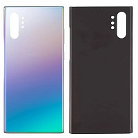 Задняя крышка для Samsung N975 (Note 10 Plus) серебро (Aura White)