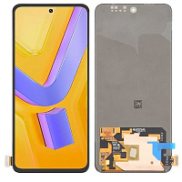 Дисплей для Vivo V40 SE в сборе с тачскрином черный 