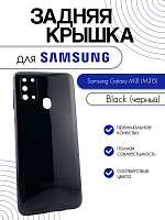 Задняя крышка в сборе со стеклом камеры для Samsung M315 (M31) черный