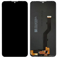 Дисплей для ZTE Blade V10 Vita в сборе с тачскрином черный