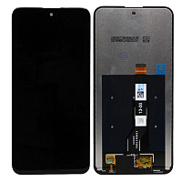 Дисплей для Nokia X10 / X20 в сборе с тачскрином черный
