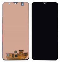 Дисплей для Samsung A307 (A30S) в сборе с тачскрином черный
