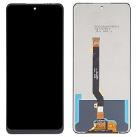 Дисплей для Tecno Camon 18 / 18P в сборе с тачскрином черный 