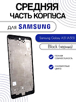 Рамка дисплея для Samsung A515 (A51) черный