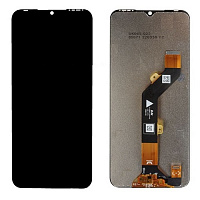 Дисплей для Tecno Spark 8C в сборе с тачскрином черный (матрица оригинал )