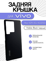 Задняя крышка для Vivo V29 5G (V2250) черный (Noble Black)