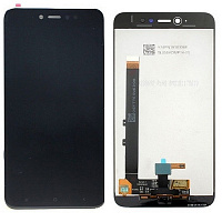 Дисплей для Xiaomi Redmi Note 5A Prime в сборе с тачскрином черный