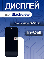 Дисплей для Blackview BV7100 в сборе с тачскрином черный