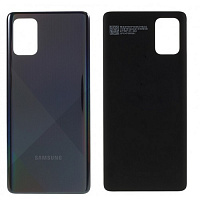 Задняя крышка для Samsung A715F (A71) черный