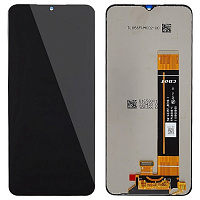 Дисплей для Samsung A235 (A23) в сборе с тачскрином черный 