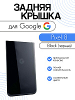 Задняя крышка для Google Pixel 8 черный (Black)