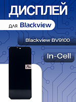 Дисплей для Blackview BV9100 в сборе с тачскрином черный