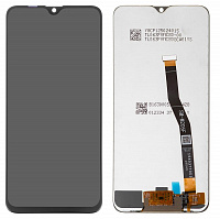 Дисплей для Samsung M205 (M20) в сборе с тачскрином черный (Премиум)