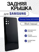 Задняя крышка в сборе со стеклом камеры для Samsung M515 (M51) черный 