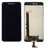 Дисплей для Xiaomi Redmi Note 5A в сборе с тачскрином черный