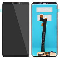 Дисплей для Xiaomi MI Max 3 в сборе с тачскрином черный