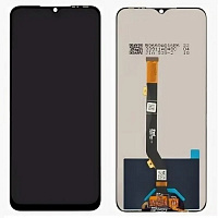 Дисплей для Tecno Spark 8P / Spark 9 Pro в сборе с тачскрином черный 
