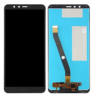 Дисплей для Huawei Y9 (2018) в сборе с тачскрином черный