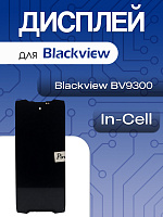 Дисплей для Blackview BV9300 в сборе с тачскрином черный