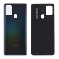 Задняя крышка для Samsung A217F (A21s) черный