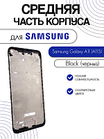 Рамка дисплея для Samsung A115 (A11) черный