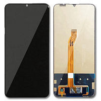 Дисплей для Huawei Honor X7 в сборе с тачскрином черный (матрица оригинал)