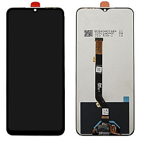 Дисплей для Infinix Hot 11 (X689F) / Itel Vision 5 Plus / Tecno Spark 8P в сборе с тачскрином черный