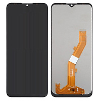 Дисплей для Nokia C30 в сборе с тачскрином черный