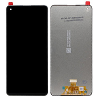 Дисплей для Samsung A217 (A21S) в сборе с тачскрином черный 