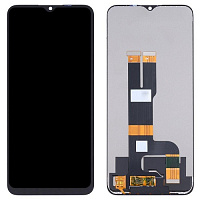 Дисплей для Realme C31 в сборе с тачскрином черный