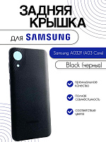 Задняя крышка для Samsung A032F (A03 Core) черный
