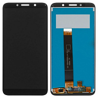 Дисплей для Huawei Honor 9S / Y5P в сборе с тачскрином черный