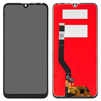 Дисплей для Huawei Y7 (2019) в сборе с тачскрином черный
