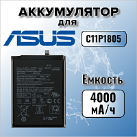 Аккумулятор для Asus C11P1805 (ZenFone Max M2 ZB633KL)