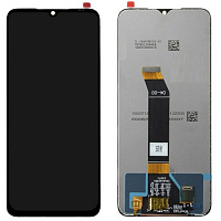Дисплей для Xiaomi Poco M5 / M4 5G / Redmi Note 11E / Redmi Note 11R в сборе с тачскрином черный 