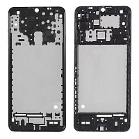 Рамка дисплея для Samsung A125 (A12) черный