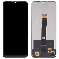 Дисплей для Xiaomi Redmi 10C / Poco C40 в сборе с тачскрином черный