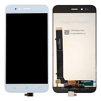 Дисплей для Xiaomi MI 5X / MI A1 в сборе с тачскрином белый
