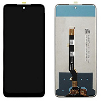 Дисплей для Infinix Hot 11S (X6812B) в сборе с тачскрином черный