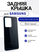 Задняя крышка для Samsung G988 (S20 Ultra) черный