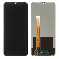 Дисплей для Oppo A31/A5 (2020)/A9 (2020)/Realme C3/6i в сборе с тачскрином черный (матрица оригинал)