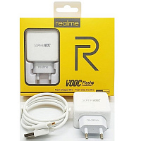 Зарядное устройство для Realme VOOC R17 4A + Кабель USB - Type-C